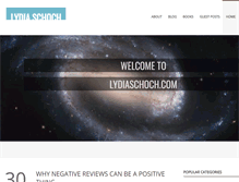 Tablet Screenshot of lydiaschoch.com